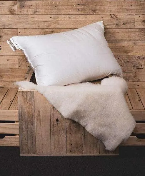 100% Wool Standard Size Pillow