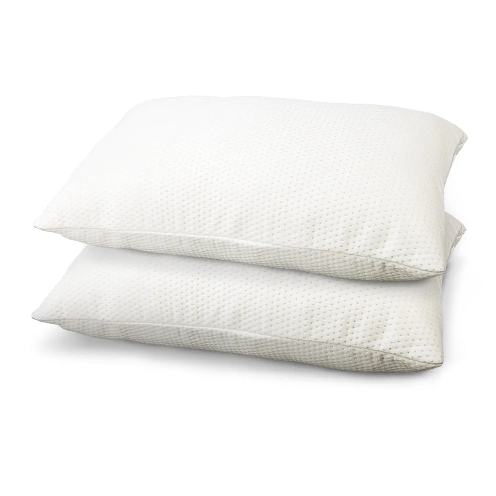 13cm Thick Memory Foam Pillows 2 Pack, Highly Breathable - Giselle Bedding