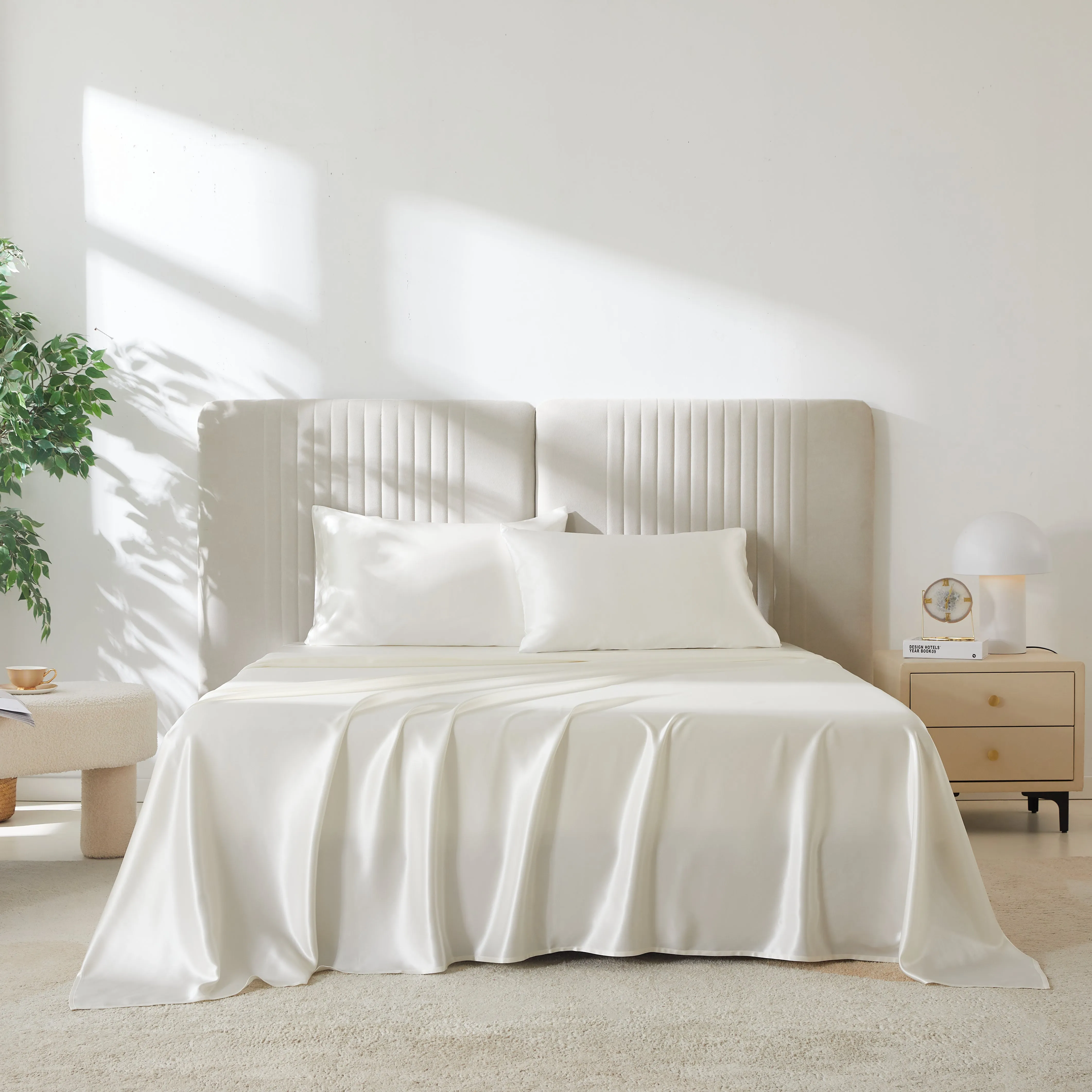 22 Momme Silk Sheet Set - Ivory