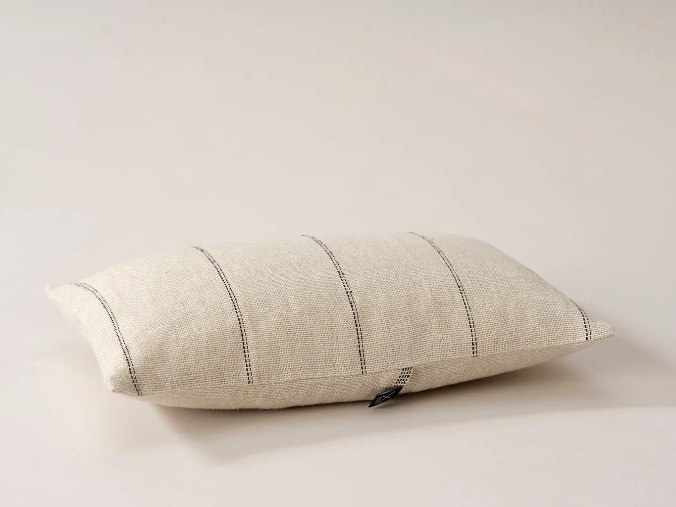 Abans Linen Throw Pillow - Light Grey