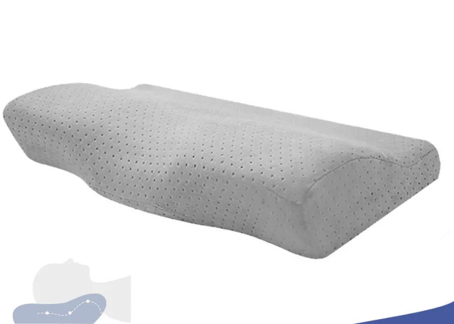 Air layer neck memory pillow