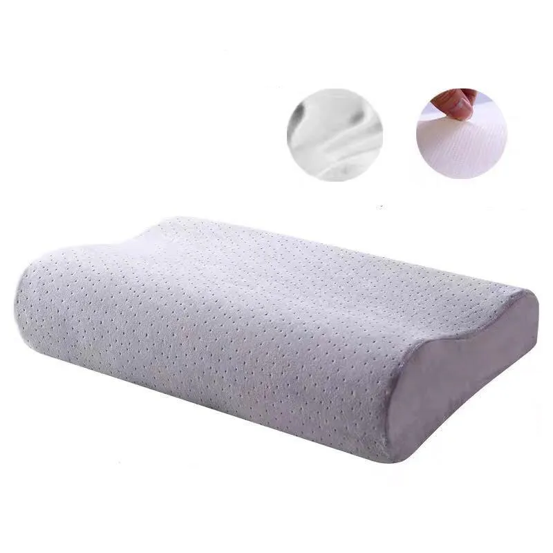 Air layer neck memory pillow