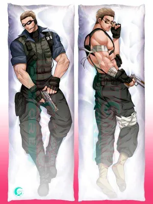 Albert Wesker v2 Body pillow case