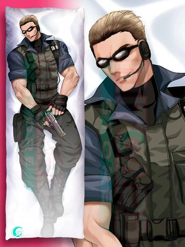 Albert Wesker v2 Body pillow case