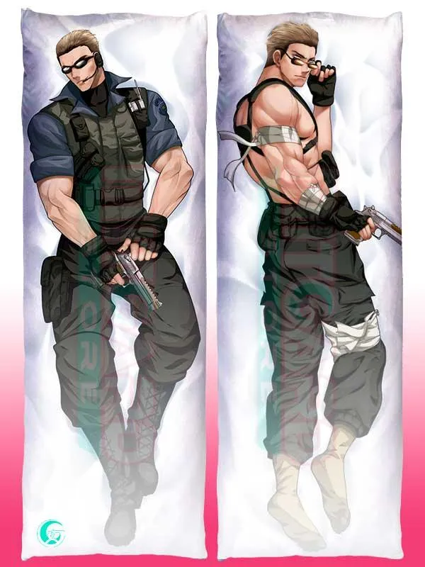 Albert Wesker v2 Body pillow case