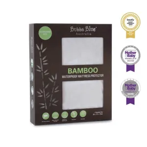 Bamboo standard cot waterproof mattress protector