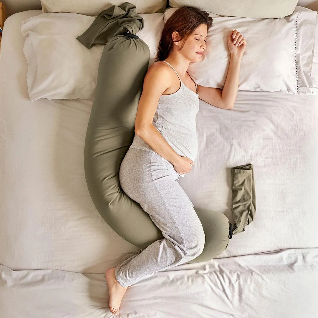 bbhugme Pregnancy Pillow - Dusty Olive