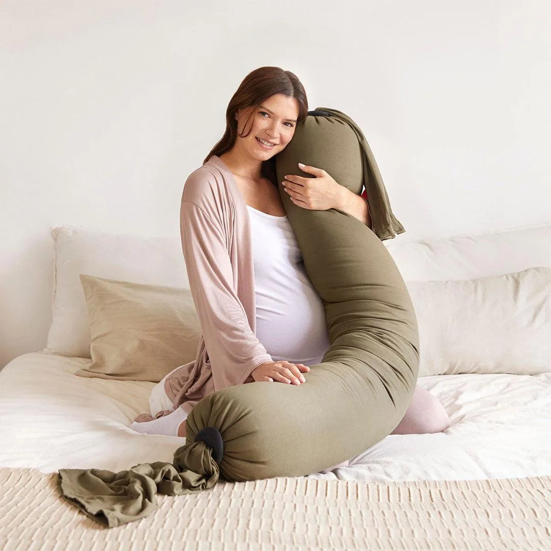 bbhugme Pregnancy Pillow - Dusty Olive