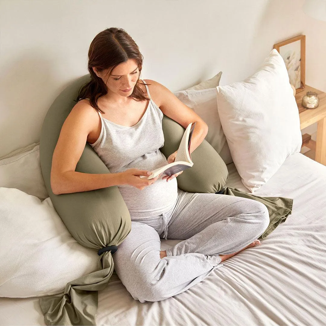 bbhugme Pregnancy Pillow - Dusty Olive