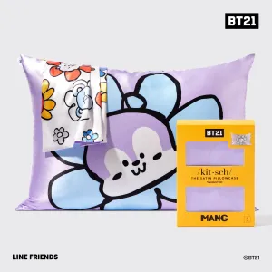 BT21 x Kitsch Satin Pillowcase Standard - Mang