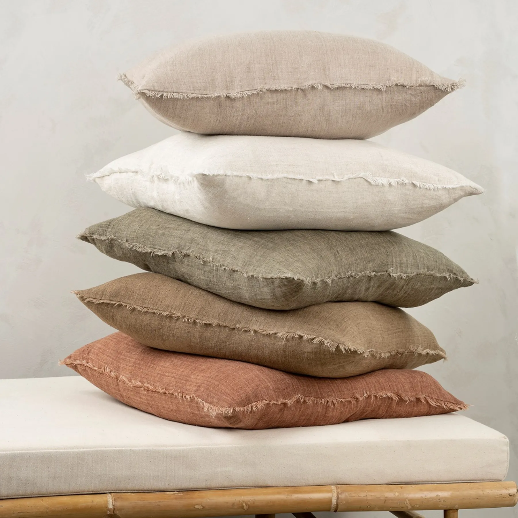 Cambri Rooibos Linen Pillow