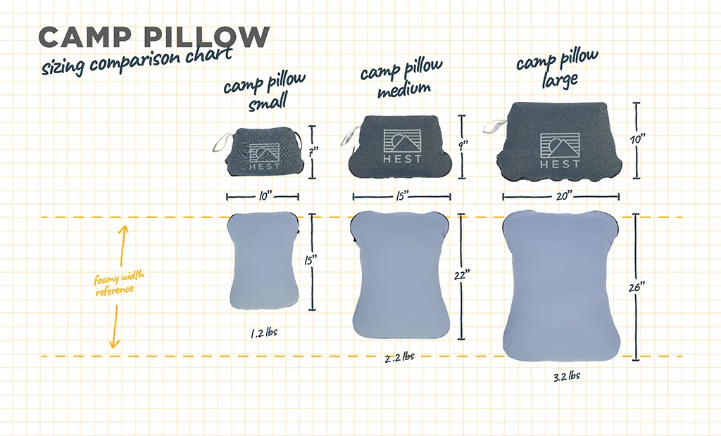 Camp Pillow Packs