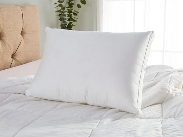 Carpenter Co. Dual Layered Comfort Pillow | Extra-Firm Support