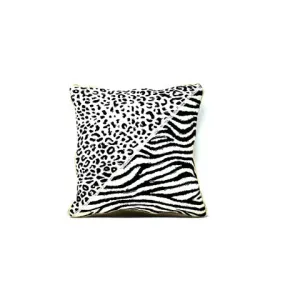 Cheetah & Giraffe Combo Pillow Cover