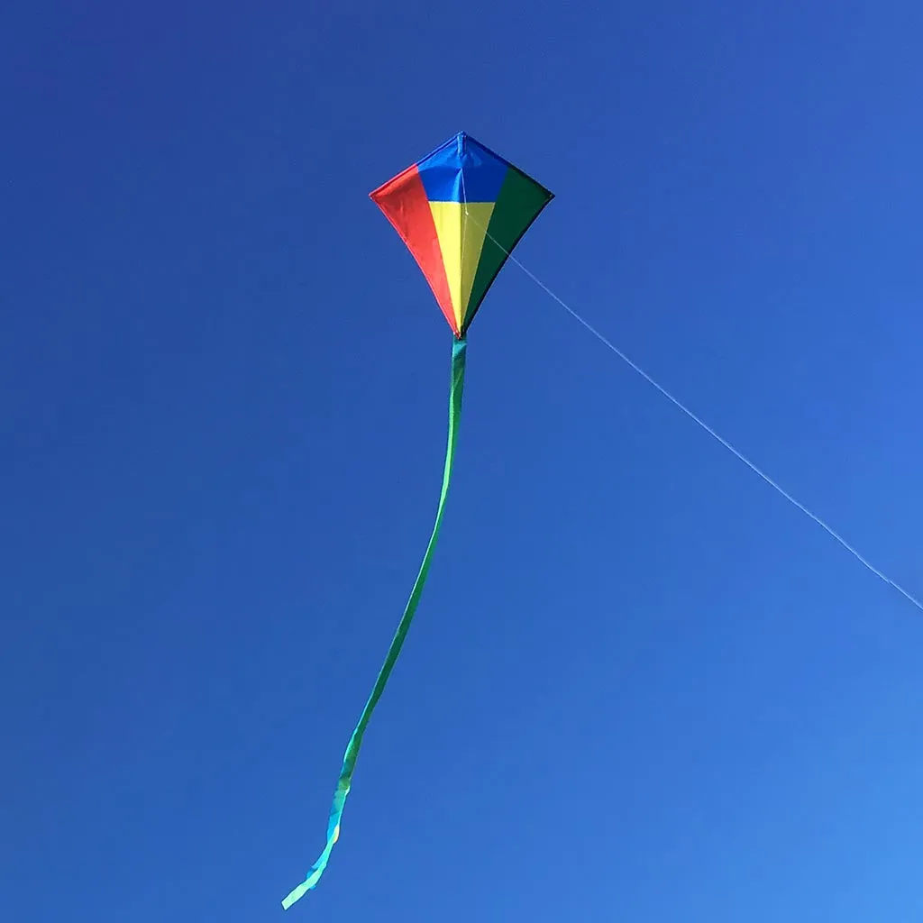 Compact Diamond Kite Red,Blue,Green and Yellow