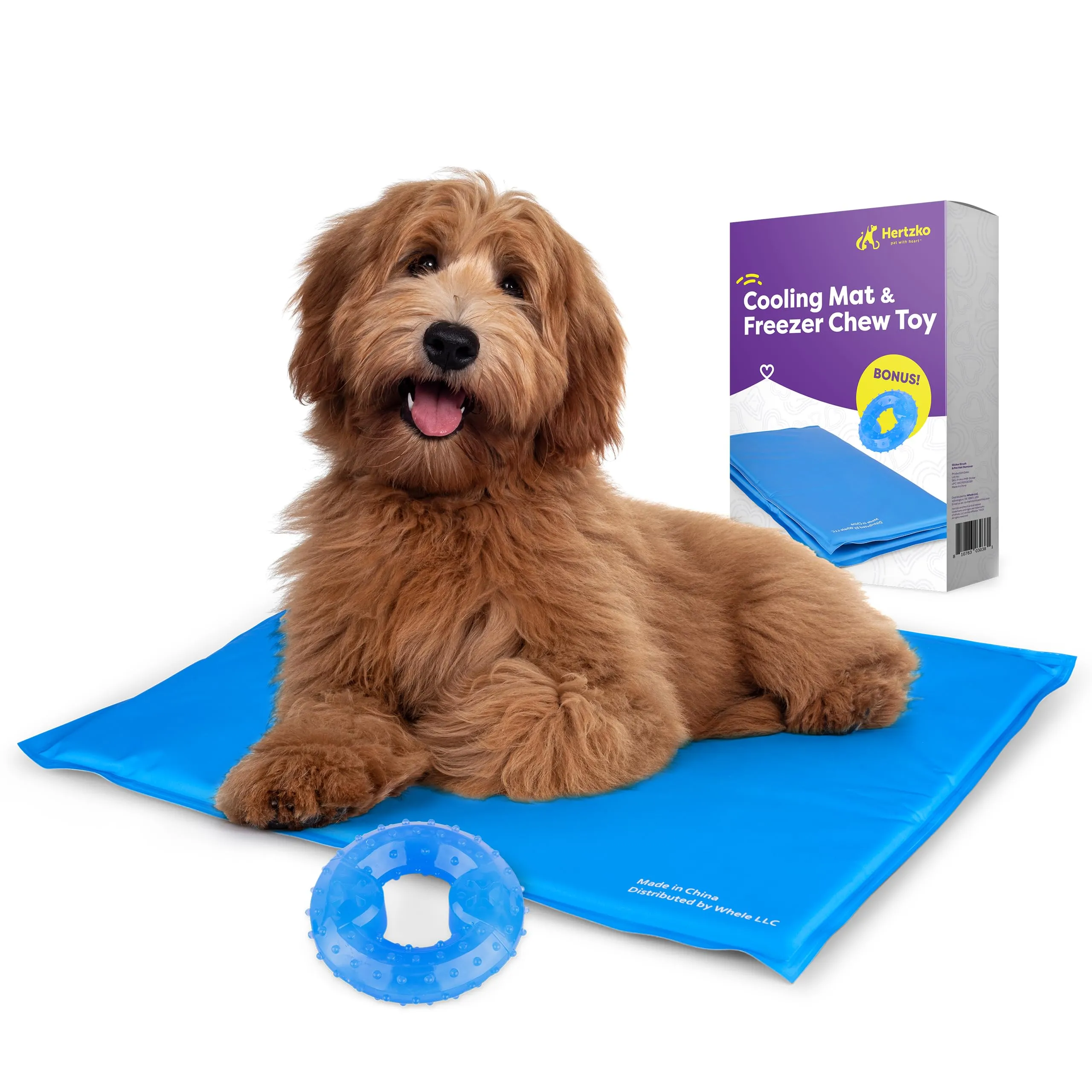 Cooling Mat   Freezer Chew Toy - Dog Cooling Pad For Small To Medium Sized Pets