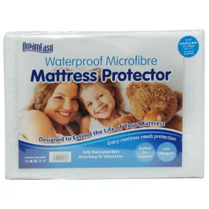 DreamEasy Waterproof Quilted Mattress Protector