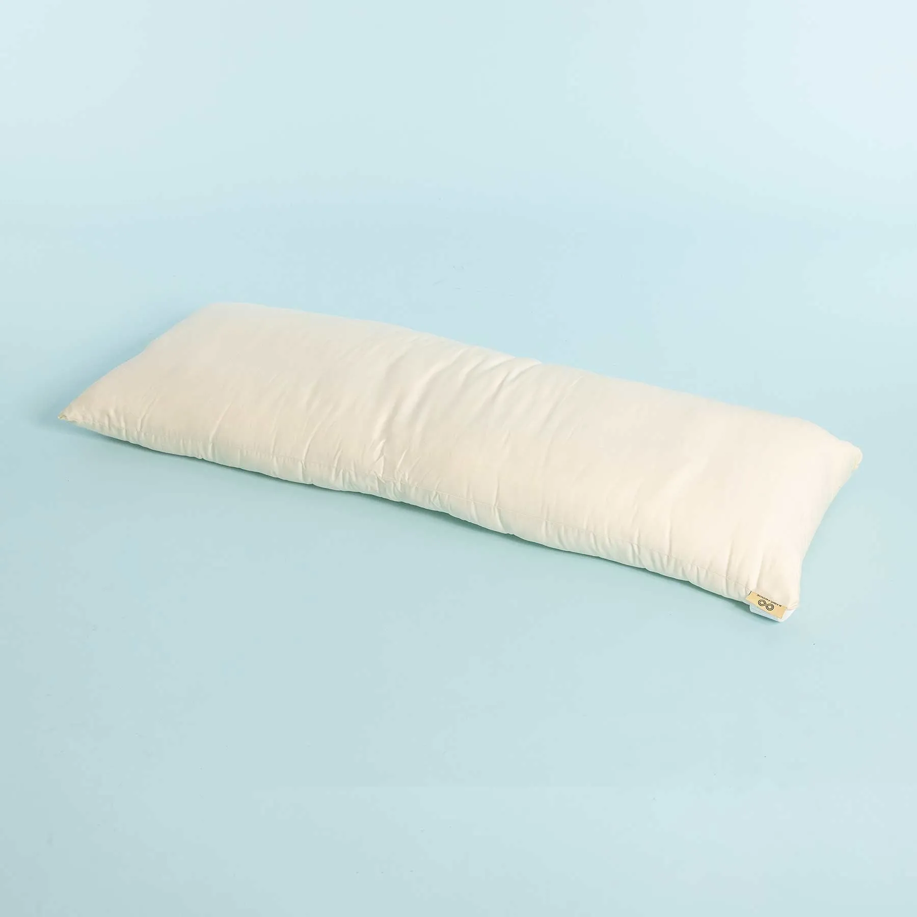 EMERYVILLE 100% Organic Cotton Body Pillow (Filling Grown & Pillow Handmade in USA)