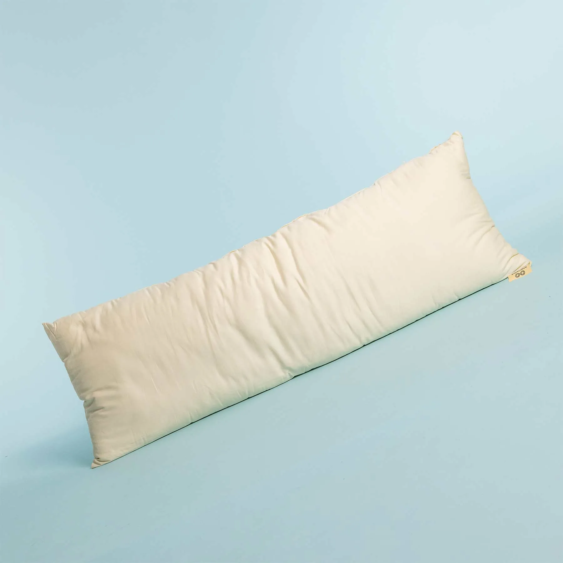 EMERYVILLE 100% Organic Cotton Body Pillow (Filling Grown & Pillow Handmade in USA)