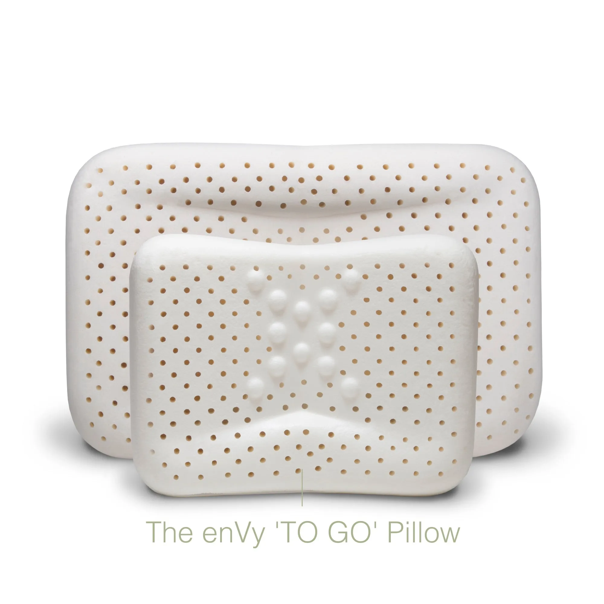 enVy® TO GO Travel Pillow (With COPPER infused SILK Pillowcase Edition)