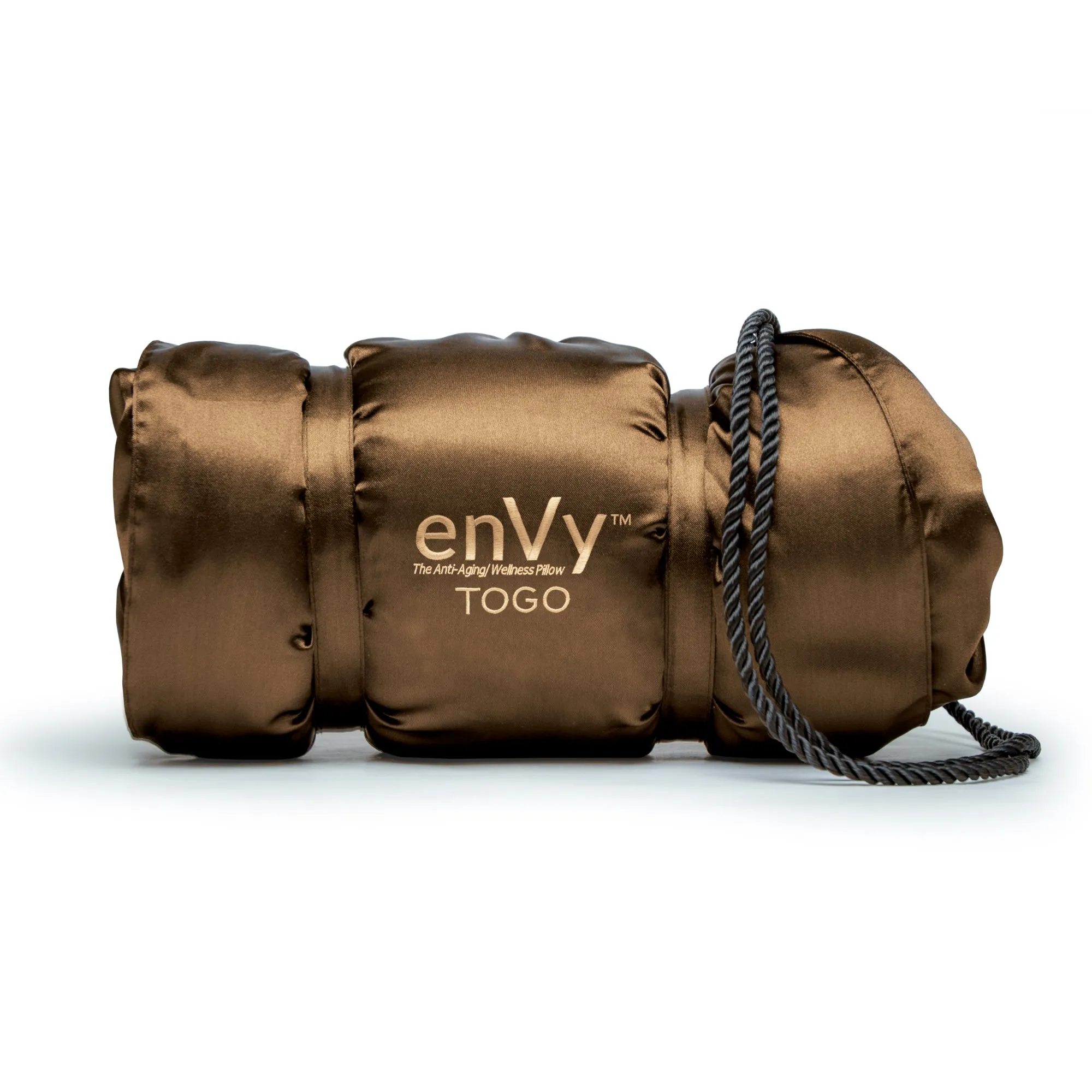 enVy® TO GO Travel Pillow (With COPPER infused SILK Pillowcase Edition)