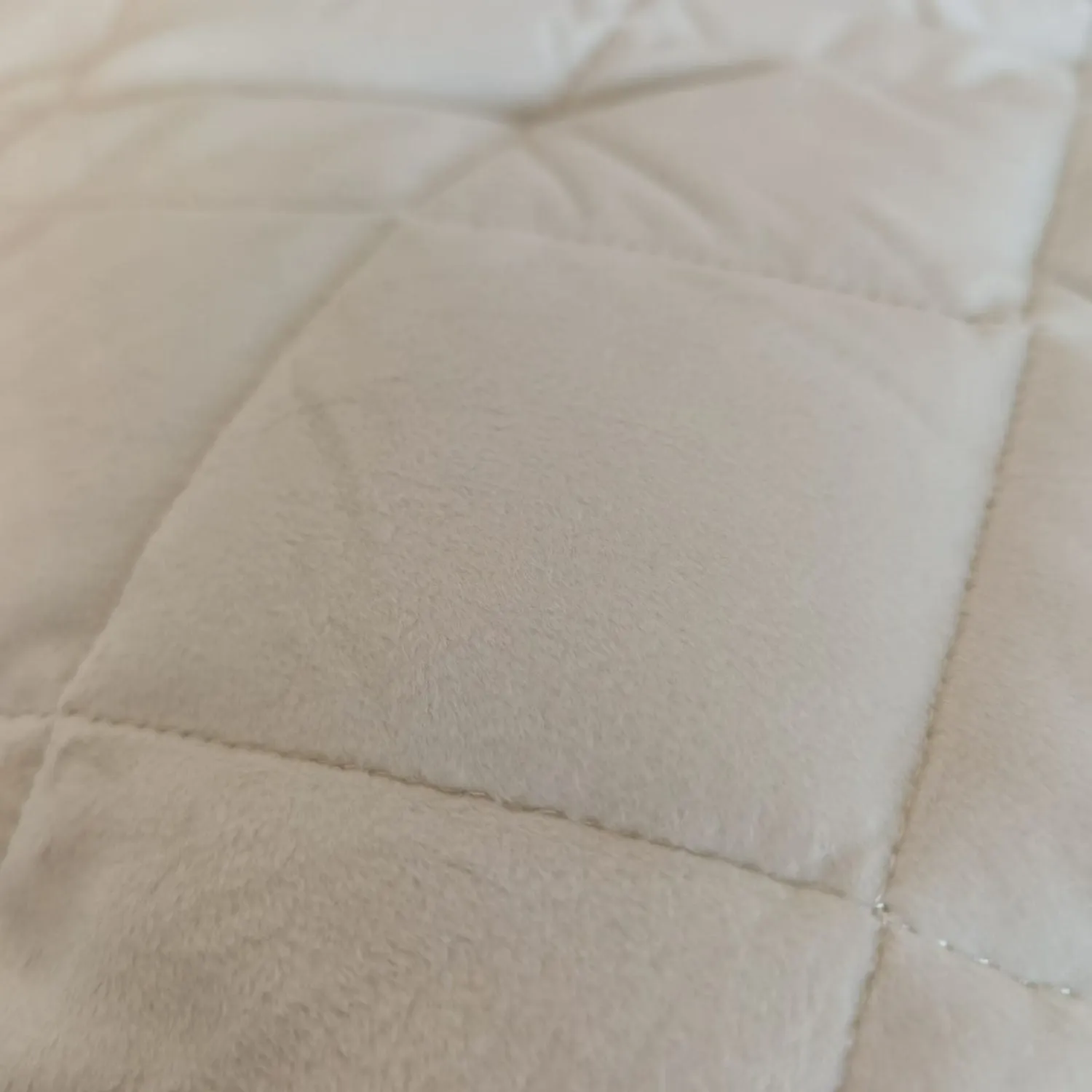 Fleece Mattress Protector - White - Super King