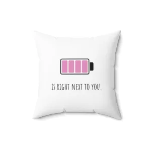 Full Battery Pillow Case