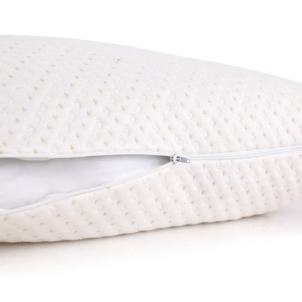 Giselle Bedding Set of 2 Single Bamboo Memory Foam Pillow