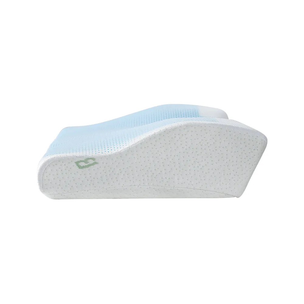 Giselle Memory Foam Pillow Neck Pillows Contour Rebound Cushion Cool Gel Support