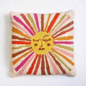 Hooked "Sunshine Bliss"Pillow