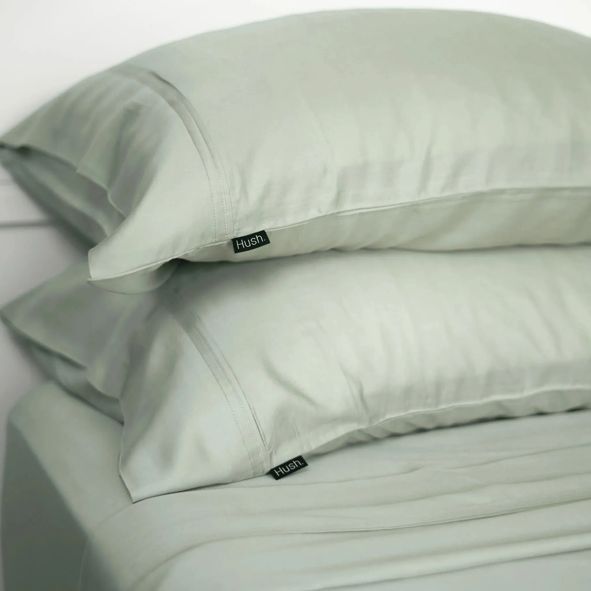 Hush Iced 2.0 Cooling Organic Bamboo Bed Sheet and Pillowcase Bedding Package - Available in 8 Colours and 5 Sizes