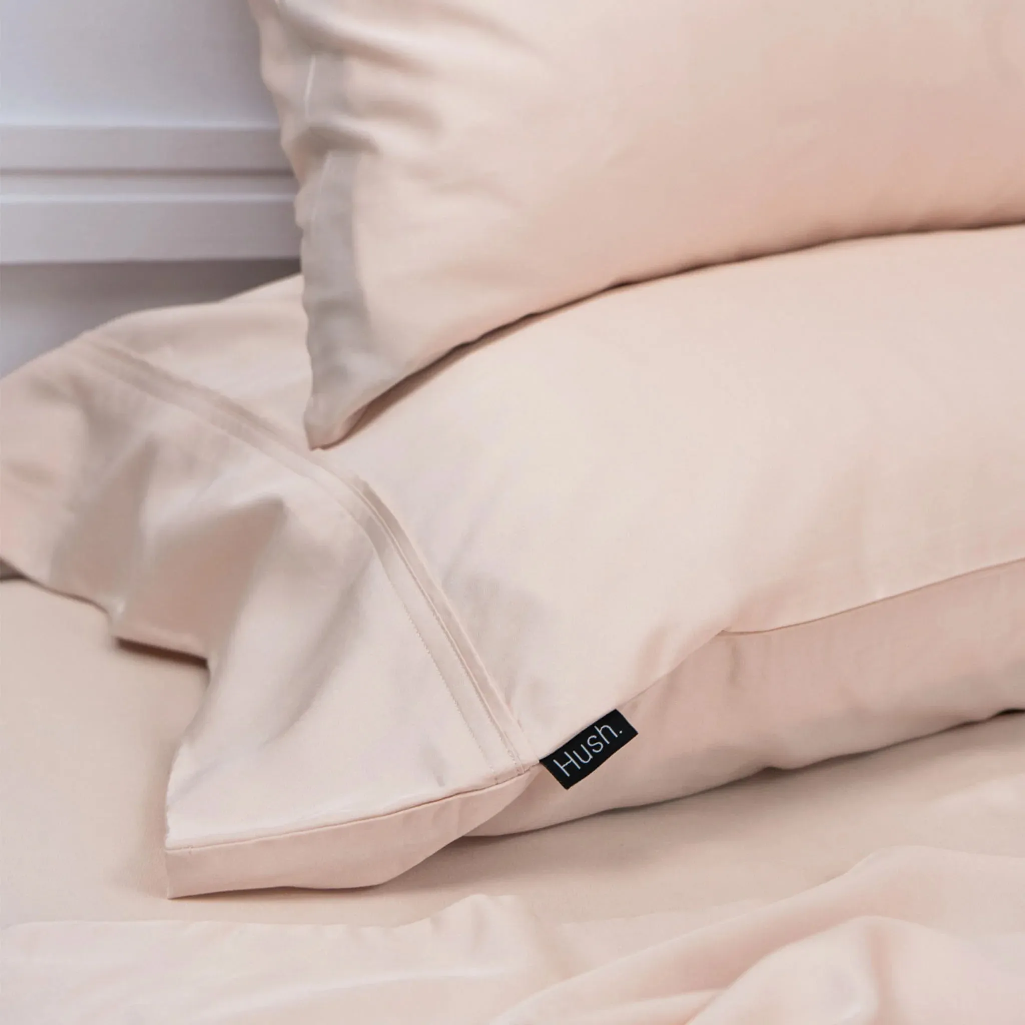 Hush Iced 2.0 Cooling Organic Bamboo Bed Sheet and Pillowcase Bedding Package - Available in 8 Colours and 5 Sizes