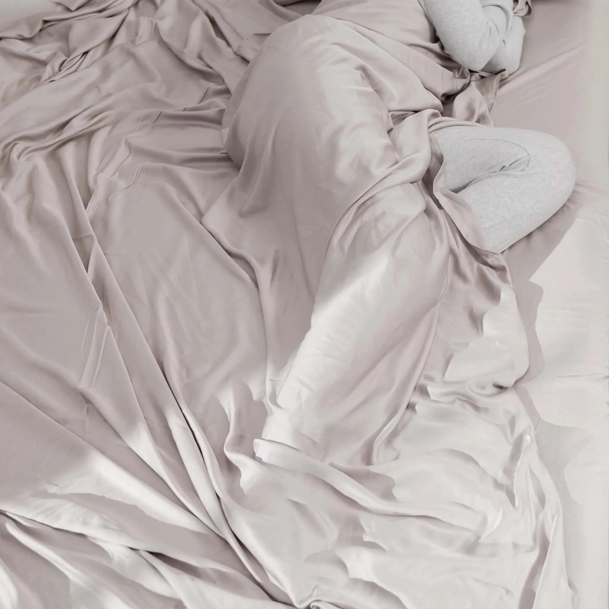 Hush Iced 2.0 Cooling Organic Bamboo Bed Sheet and Pillowcase Bedding Package - Available in 8 Colours and 5 Sizes