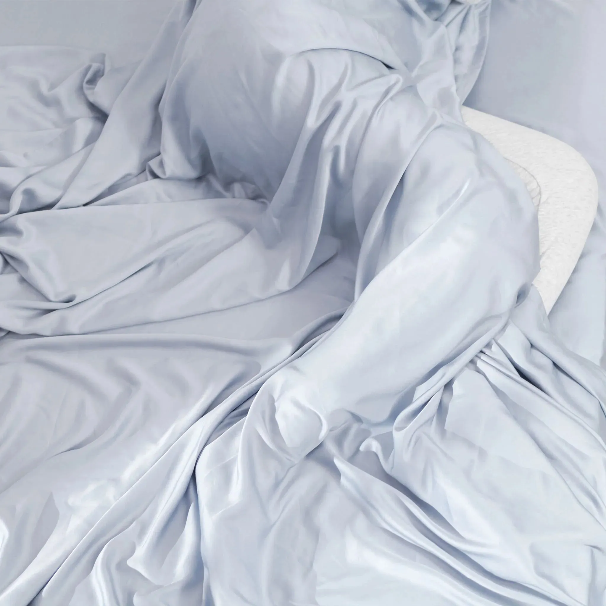 Hush Iced 2.0 Cooling Organic Bamboo Bed Sheet and Pillowcase Bedding Package - Available in 8 Colours and 5 Sizes