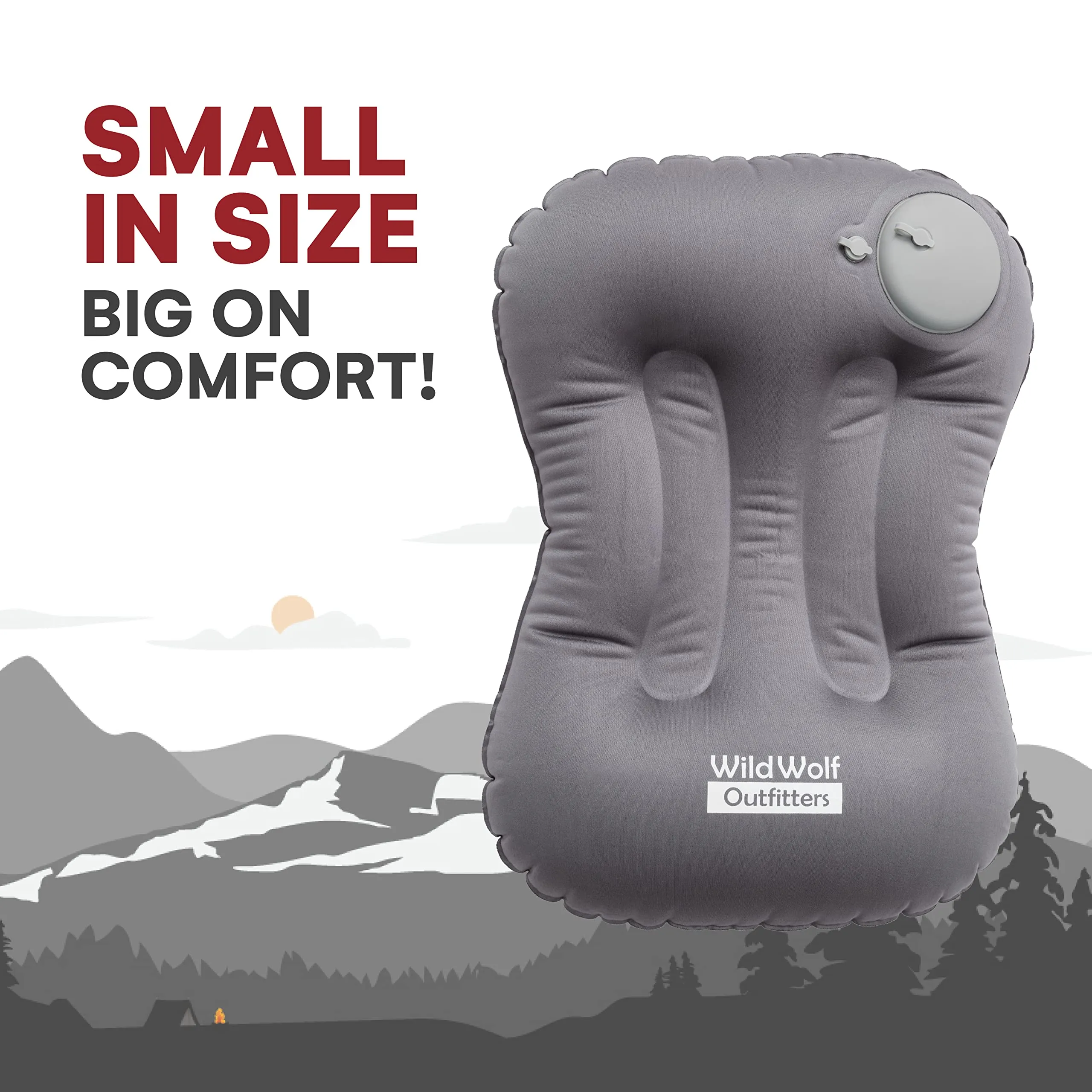 Inflatable Camping Pillow - Ultralight And Compact Camping Pillows