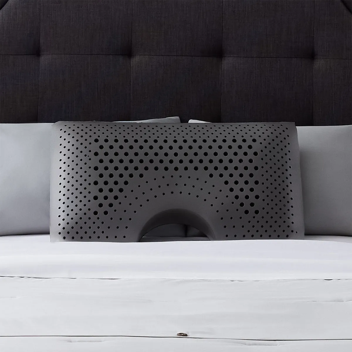 Malouf Shoulder Zoned Dough® Bamboo Charcoal Pillow