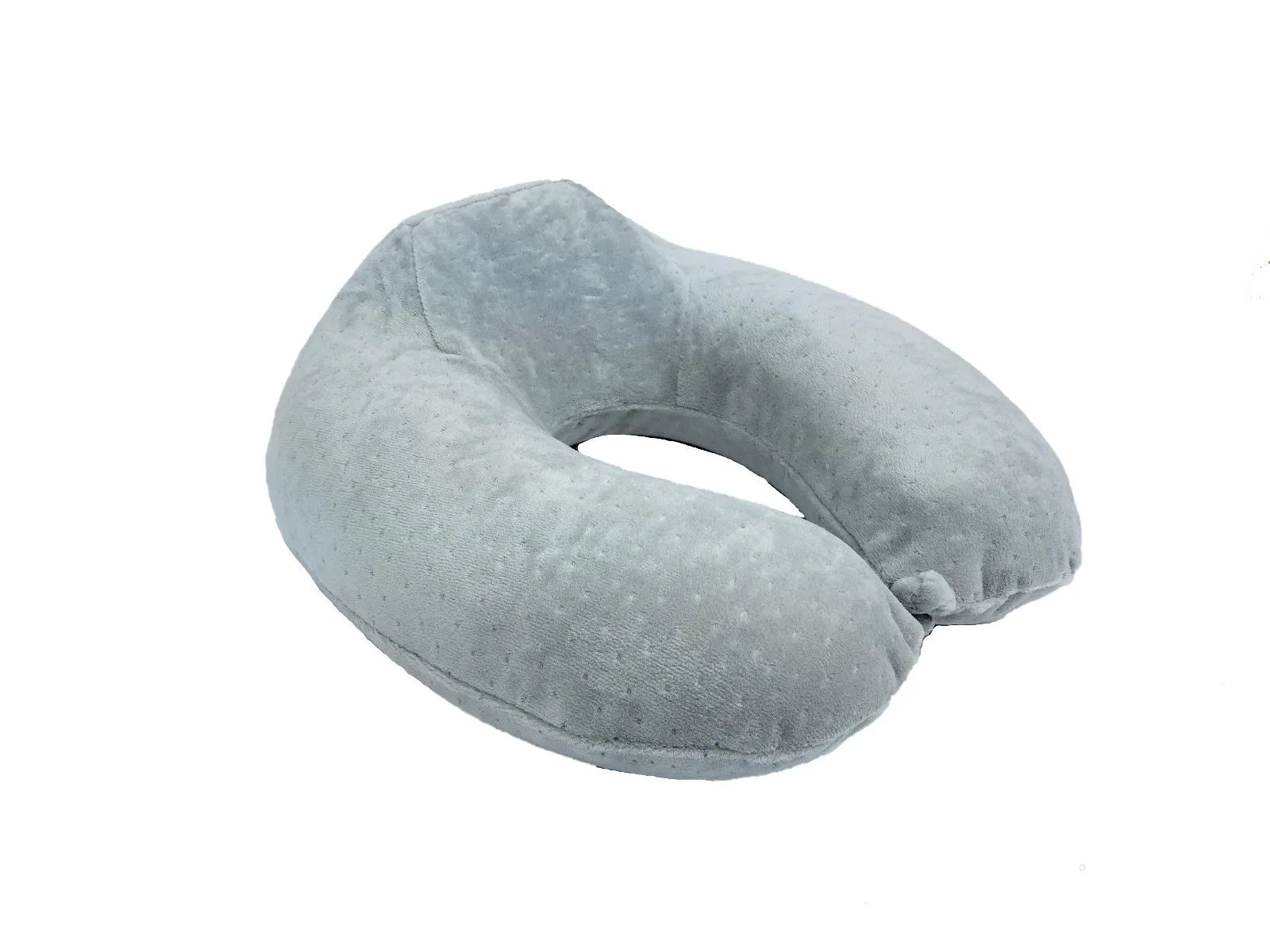 Memory Foam Elevated U Shaped Travel Neck and Head Support Pillow