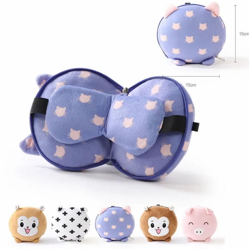 Mini Travel Portable Eye Mask Pillow