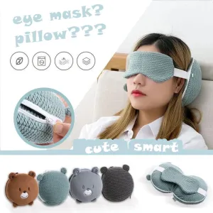 Mini Travel Portable Eye Mask Pillow