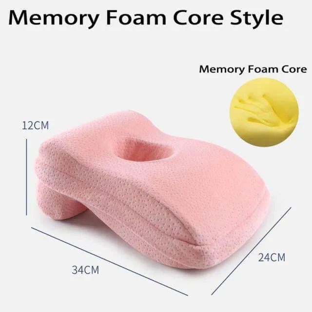 Neck Support Memory Foam Headrest Pillow