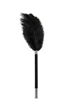 Noir Black Soft Feather Tickler