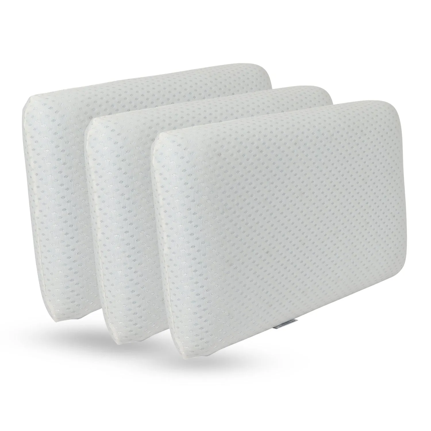 Orthopedic Memory Foam Pillow with Cooling Gel for Neck & Shoulder Pain