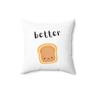 Peanut Butter Pillow Case