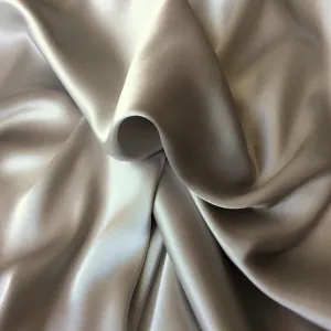 Pewter Gray Satin Pillowcases. The Ultimate Luxury Bedding Gift.