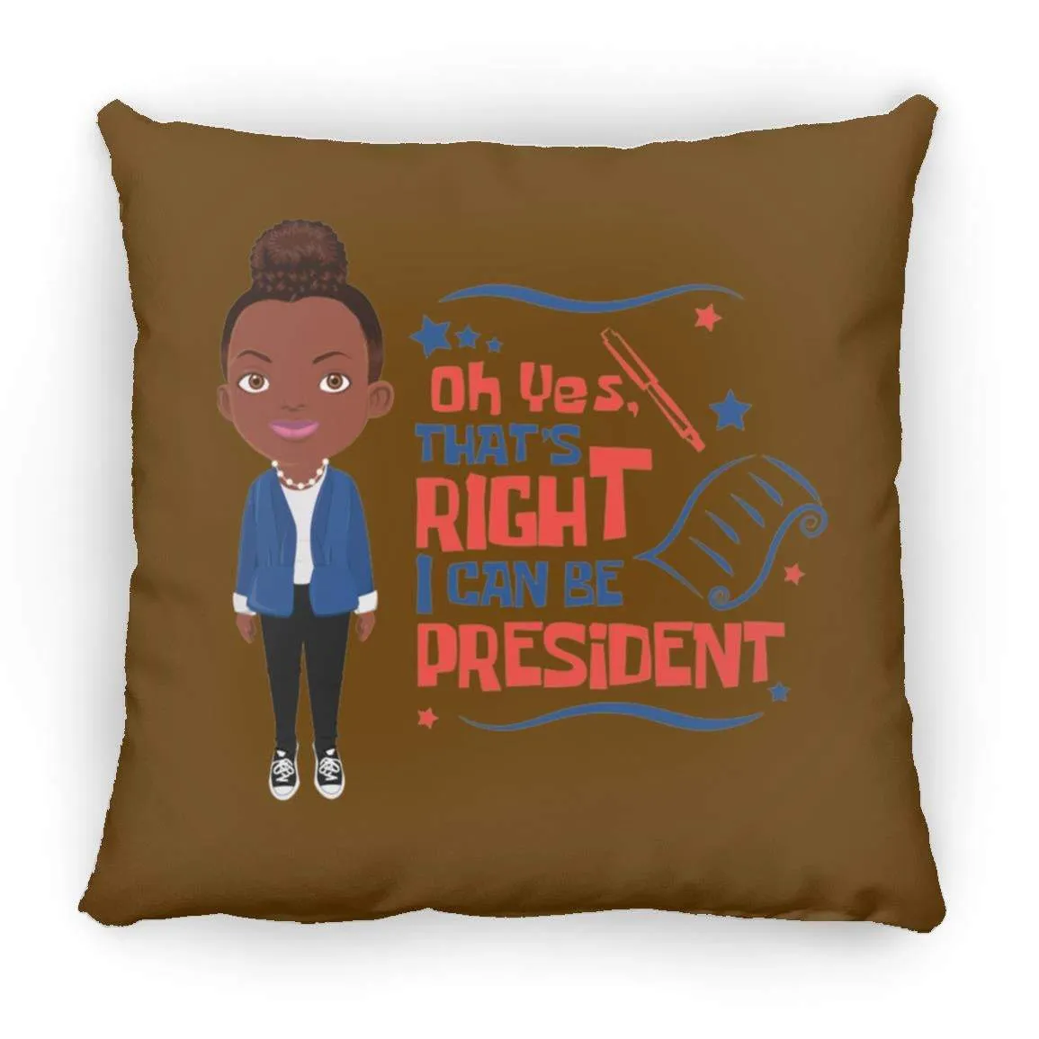 President Throw Pillow 16x16