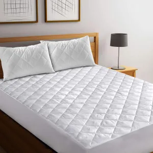 Quilted Mattress Protector Fitted (Non Waterproof)