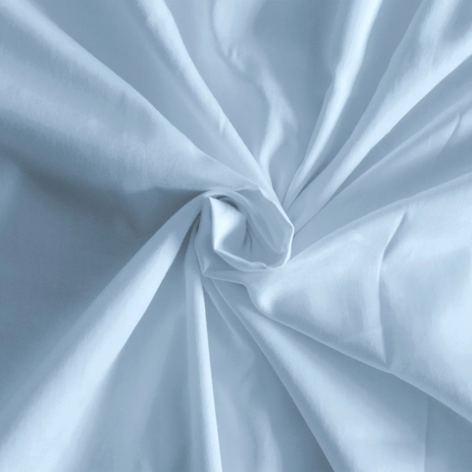 Royal Comfort 1000 Thread Count Bamboo Cotton Sheet and Quilt Cover Complete Set King Blue Fog