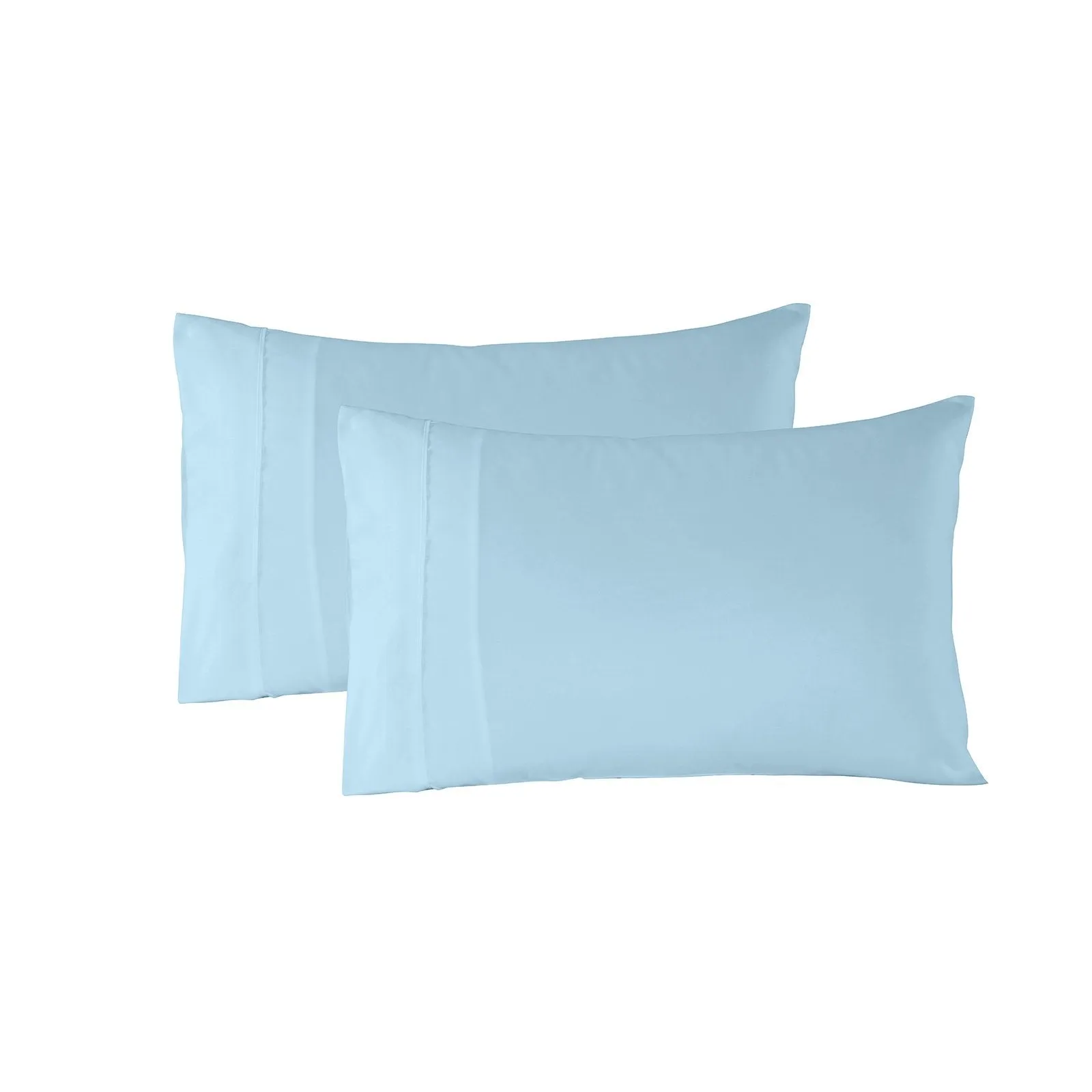 Royal Comfort 1200 Thread Count Sheet Set 4 Piece Ultra Soft Satin Weave Finish Double Sky Blue