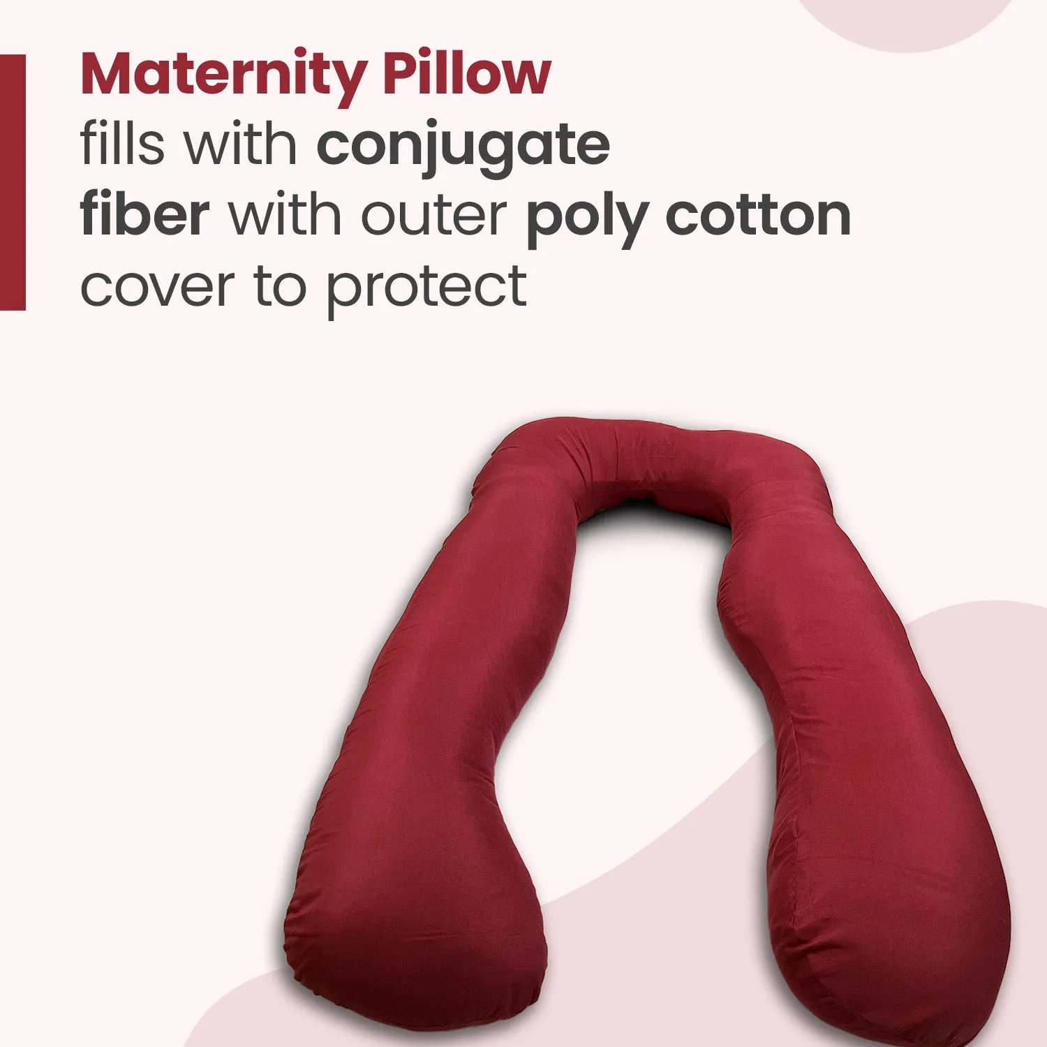 Super-Soft C-Shape Pregnancy Pillow