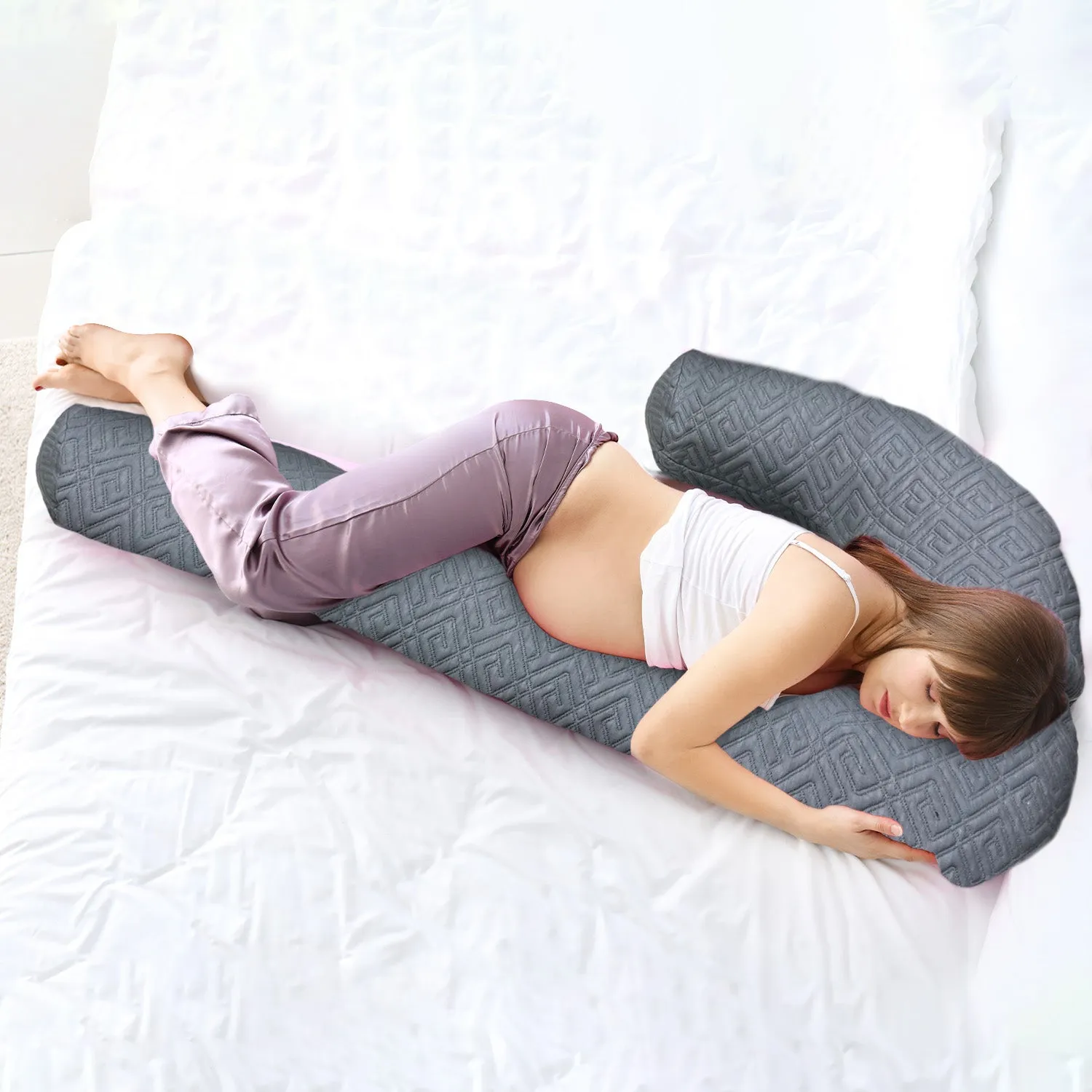 Super-Soft C-Shape Pregnancy Pillow